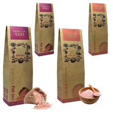 喜馬拉雅 玫瑰鹽 細鹽+粗鹽, 600g, 2組
