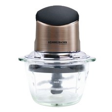 ROMMELSBACHER 諾曼百赫 多功能食物處理機 絞肉機/果汁機/研磨機, 不鏽鋼銀 + 黑色