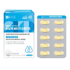 Chong Kun Dang 鍾根堂 Project365超臨界rTG Omega-3膠囊, 60顆, 1個