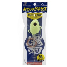Major Craft 激刺 天亞 Tenya 天牙 鉛頭鉤 船釣 夜光 白帶魚 太刀魚道場 舟てんや 1 超級夜光 單鉤 50號 190g, 1個, 1個