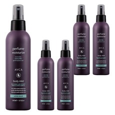 아브카 퍼퓸 대용량 바디 미스트 화이트머스크향, 5개, 200ml