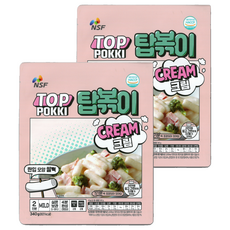Topbokki 奶油味, 340g, 2個