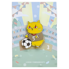 黃阿瑪的後宮生活 後宮運動代表琺瑯徽章 金屬材質, 1個