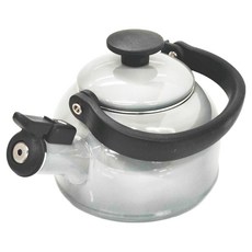 FUJIHORO 琺瑯 笛音壺 CTN16WKL 灰色 1.6L, 1個