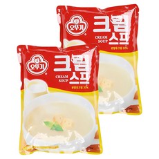 OTTOGI 不倒翁 奶油濃湯調理包, 1kg, 2包