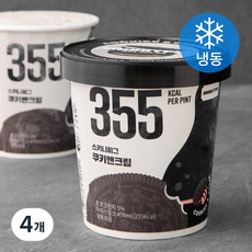 스키니피그 쿠키앤크림 (냉동), 474ml, 1개입, 4개