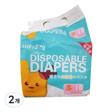 Hipidog 犬用紙尿布 10入, 소형, 2개