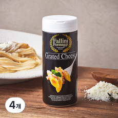 팔리니 그레이티드 가루치즈, 80g, 1개입, 4개
