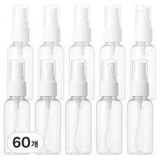 27리빙 다용도 미스트 스프레이 공병 50ml, 화이트, 60개
