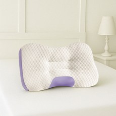 Green Moment Lab 舒適深眠頸椎枕, 1個, 紫色