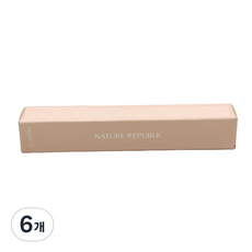 네이처리퍼블릭 리얼 듀드롭 벨벳 립틴트 3.5g, 체스트로즈, 6개