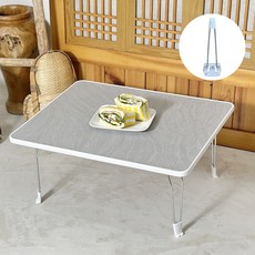 한일 국내 제조 접이식 테이블 + 교체용 상다리 세트, 마블