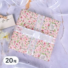 Good given 復古花卉雙面萊扎克包裝紙, 20個, 春日
