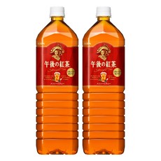 KIRIN 麒麟 午後紅茶 原味紅茶, 採用汀布拉Dimbula茶葉, 帶有玫瑰花般的香氣, 1.5L, 2瓶