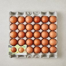 무항생제 동물복지 인증 유정란, 1개, 30구