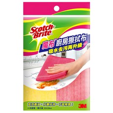 3M Scotch-Brite 百利 魔布廚房擦拭布 2片, 1包