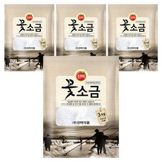 꽃소금, 3kg, 4개