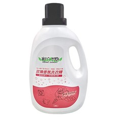 輕身體艷 玫瑰香氛洗衣精, 2kg, 1桶