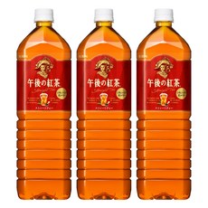 KIRIN 麒麟 午後紅茶 原味紅茶, 1.5L, 3瓶