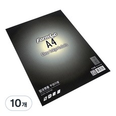 폼텍 전산 잉크젯 투명 라벨지 IC-3130, 1칸, 10개