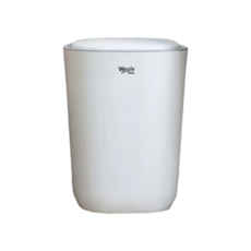 Waste King 彈蓋壓圈垃圾桶 有蓋 輕摩彈蓋 適合多種空間 耐用材質, #06 北歐白, 大號