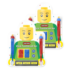 옥스포드 블럭 칫솔 세트, 2세트