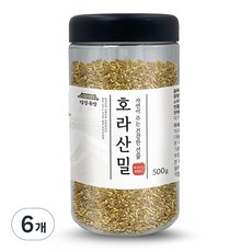 건강곡간 호라산밀 통, 500g, 6개