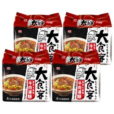 味王 大食客 酸菜麻辣牛肉湯麵 93g, 16包