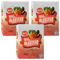 味丹 高鮮 味精, 1kg, 3盒