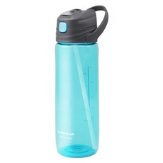 LocknLock 樂扣樂扣 彈跳吸管水壺, 藍色, 750ml, 1個