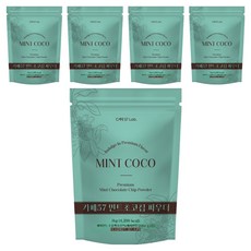 Cafe 57優質薄荷巧克力碎片粉, 1kg, 1件, 5個