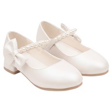BEBEMARU 女童優雅珍珠高跟鞋 9854