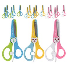 캐릭터 어린이 안전가위, 랜덤 발송, 18개