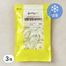 곰곰 냉동 양파 슬라이스, 500g, 3개