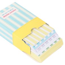 wannathis Love Letter 迷你感謝訊息明信片卡片 8款 x 5入 + 信封 20入組, 飢餓空間, 1個