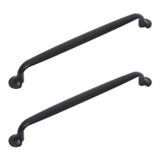 2孔把手 Sugar 黑色 大, 4個