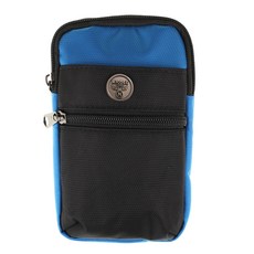 NICOLE LENIC 手機三口袋登山收納包 藍色 LX-812