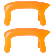 MEO蜂蠟按摩樹脂刮痧2號, 2個, 單色