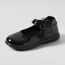 CHAAKAN SHOES 女童用蕾夏蝴蝶結魔鬼氈瑪莉珍平底鞋 PMEMR3g506