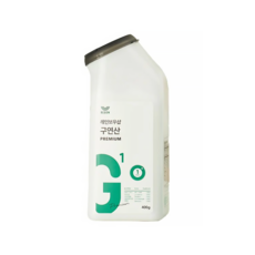 THE LOEL 天然檸檬酸粉, 400g, 韓國製造，多用途清潔劑，適用於熱水壺/洗衣機/浴室等，食品添加物, 1瓶