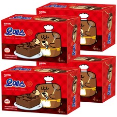 HAITAI 海太 脆皮黑森林蛋糕 外層巧克力脆皮口感酥脆 內層巧克力夾心香濃滑順 蛋糕體柔軟綿密, 120g, 4盒