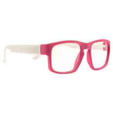 Loveye 兒童抗藍光眼鏡 寶寶款, 11 x 10.8 x 3.7cm, 粉色 + 白色