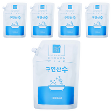 JEOPUREUN CHOWON WIAE 檸檬酸水, 1L, 5個