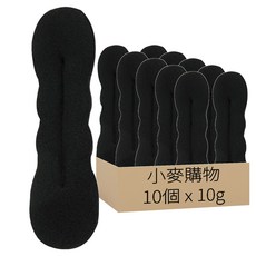 小麥購物 丸子頭盤髮器 D034 小款 10g, 單一顏色, 10個