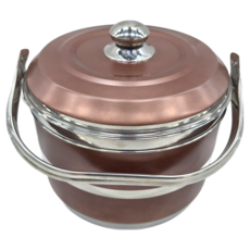 鼎匠 新型 IH 長效續煮 304不鏽鋼雙層保溫節能再煮鍋, 8L 容量, 玫瑰金, 1個