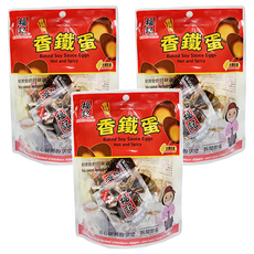 福記 香鐵蛋 辣味雞蛋 台灣產 即食食品, 6顆, 3袋
