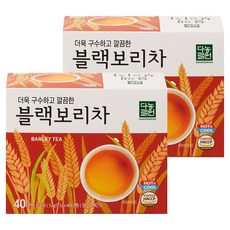 다농원 블랙보리차, 1.3g, 40개입, 2개