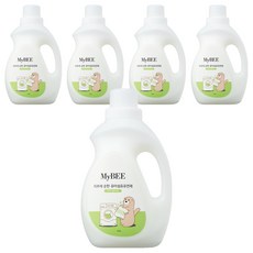 MyB 溫和嬰兒柔軟劑 1500ml, 1.5L, 5個