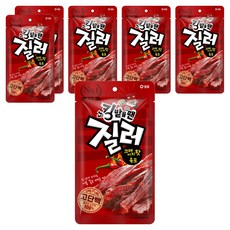 질러 크레이지핫 육포, 70g, 6개