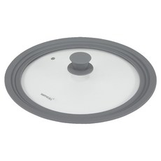 韓國 HAPPYCALL SILICONE MULTI LID 耐熱矽膠萬用玻璃鍋蓋 適用20/22/24cm鍋型 4004-1088-36, 24cm, 1個